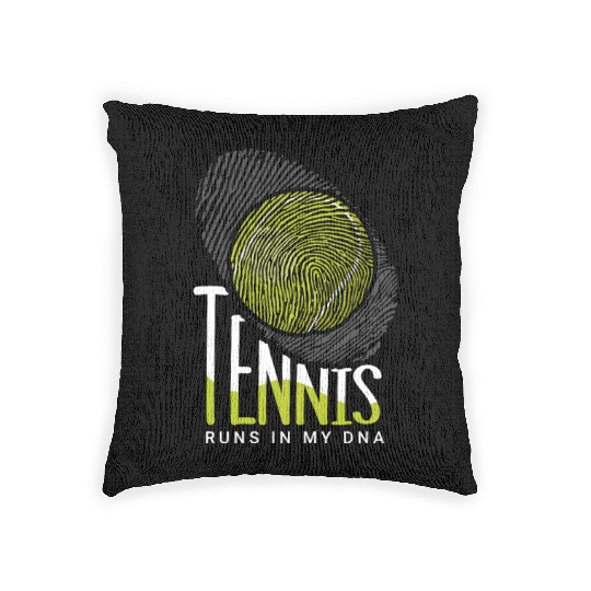Tennis Player Present Tennis Club Coach Sport Woven Pillows