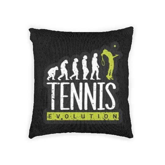 Tennis Player Present Tennis Club Coach Sport Woven Pillows