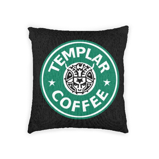 Knights' Templar Coffee Woven Pillows