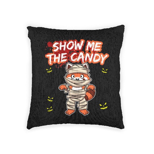 Free Hugs Halloween Sarcasm Scary Creepy Costume Woven Pillows