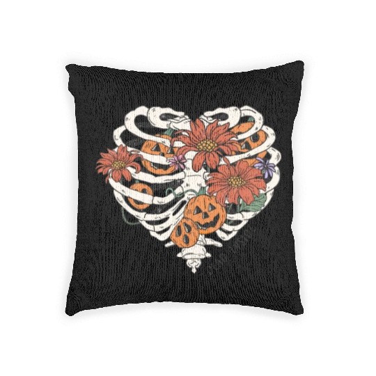 Fun Halloween Designs Dead Inside Woven Pillows