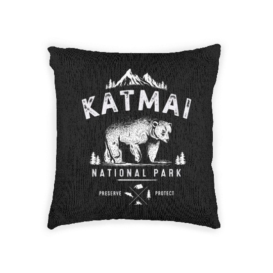 Alaska Woven Pillows Men's Women Children USA North Pole