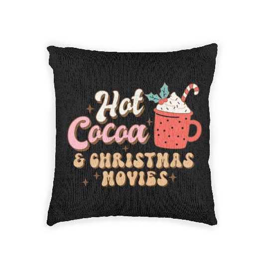 Hot cocoa Woven Pillows