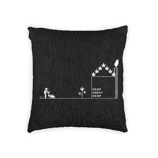 Hemp Sweet Hemp White 3x Woven Pillows