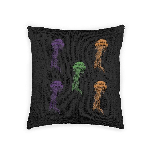 Jellyfish Woven Pillows