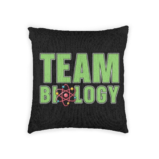 Biology Biologist Woven Pillows