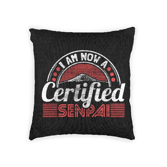 Japan Cherry Blossom Country Woven Pillows