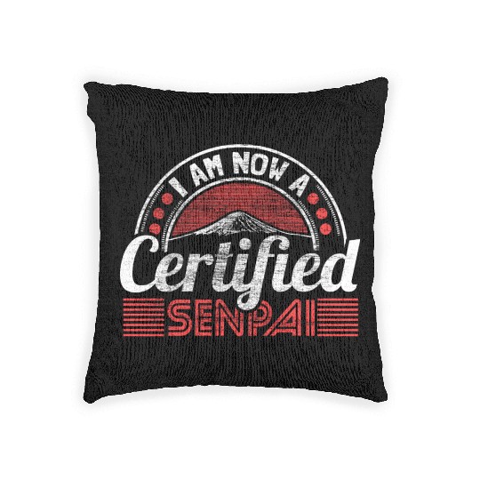 Japan Cherry Blossom Country Woven Pillows