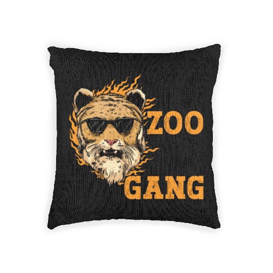 Zookeeper Animal Care Zookeeping Wildlife Nature Woven Pillows