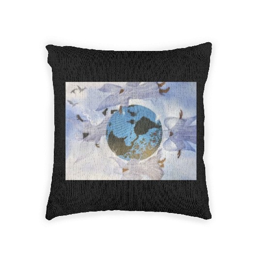 Blue Mountain Woven Pillows