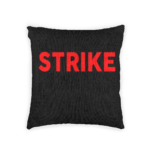 Columbus Ohio School Teachers Strike OH Teacher Woven Pillows
