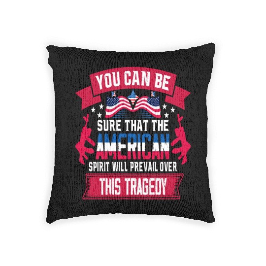 Patriot Day 9 11 American Spirit Woven Pillows