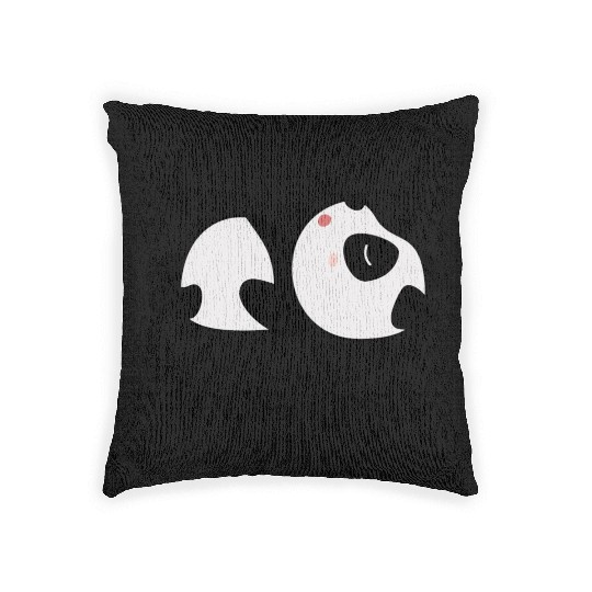 Cute Panda Sleeping Woven Pillows