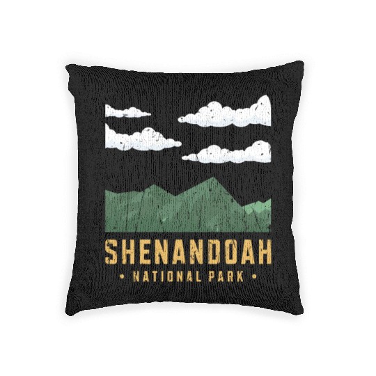 Shenandoah National Park - nature Woven Pillows