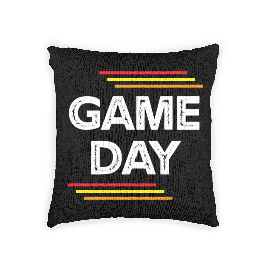 Game Day Funny Gaming Lover Gifts Woven Pillows