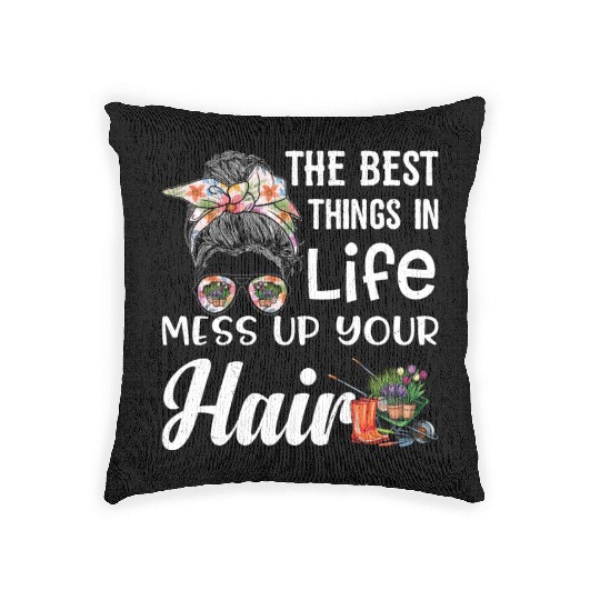 Planting Gardening Harvest Flowers Lifestyle Gifts Woven Pillows