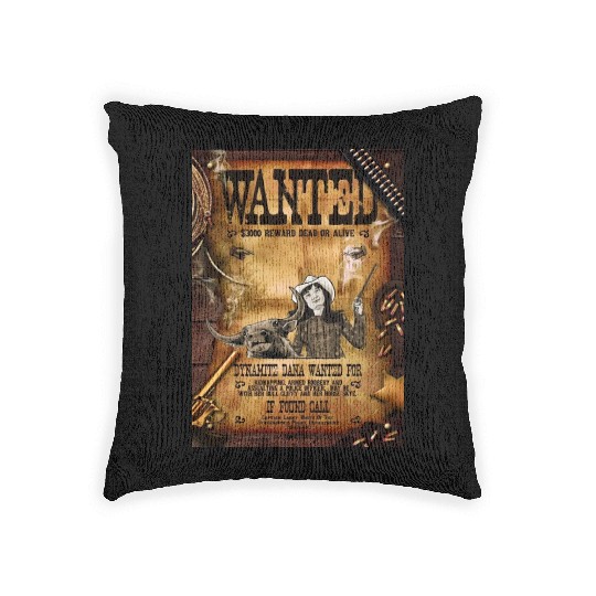 The Cowgirl Wanted Design Woven Pillows