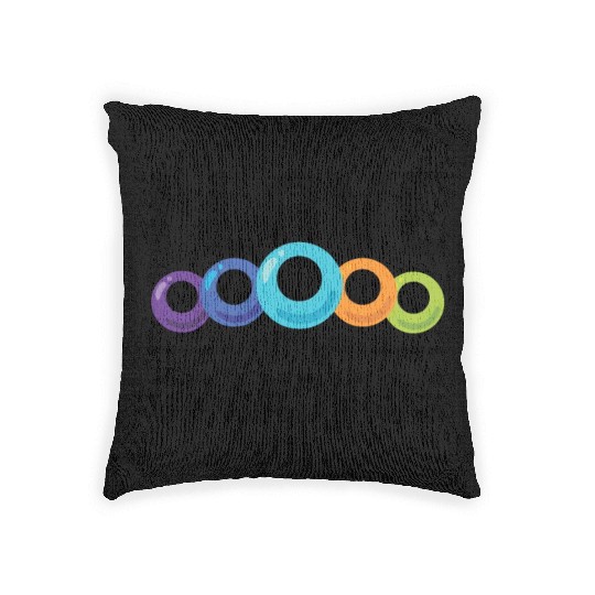 I Love Bingo And My Grandkids Funny Bingo Woven Pillows