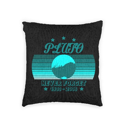 Pluto Never Forget Woven Pillows