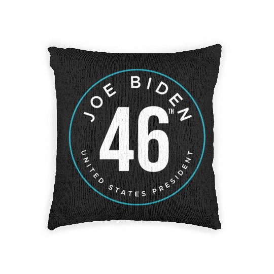 Joe Biden Victory 46 President Woven Pillows