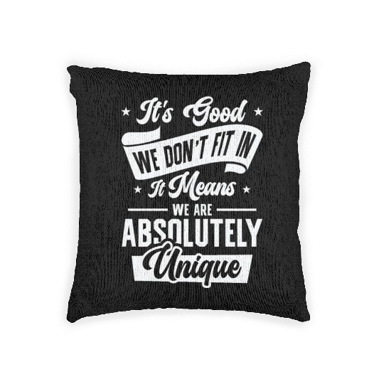 Positivity Misfits Poets Poetry Unique Uniqueness Woven Pillows