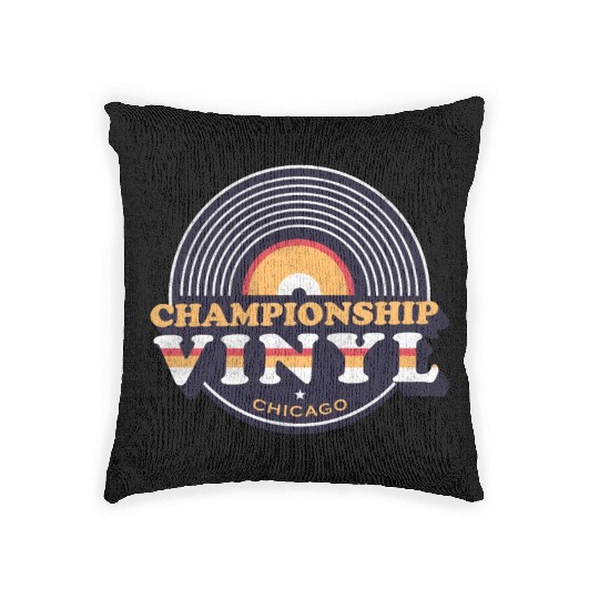 Championship Vinyl Woven Pillows