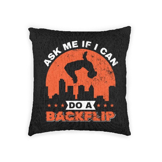 Parkour, Freerunning, Street Workout Acrobatic Woven Pillows