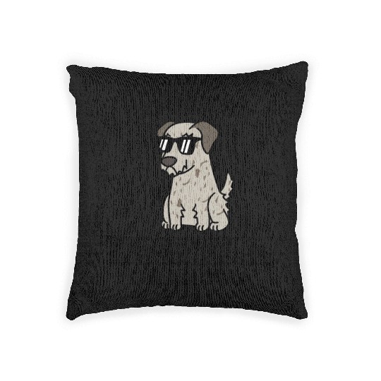 Coolest Irish Wolfhound Grandma Woven Pillows