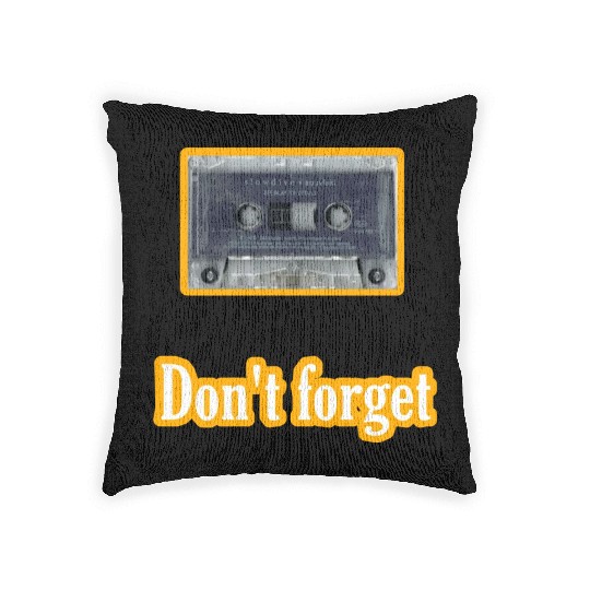 Cassette tape Woven Pillows