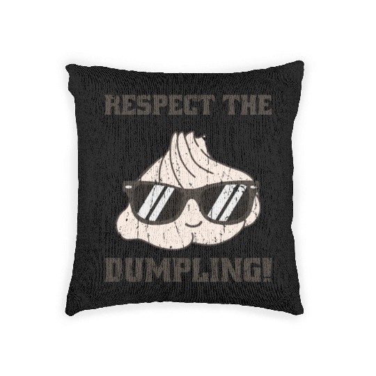 Respect the dumpling - japan Woven Pillows