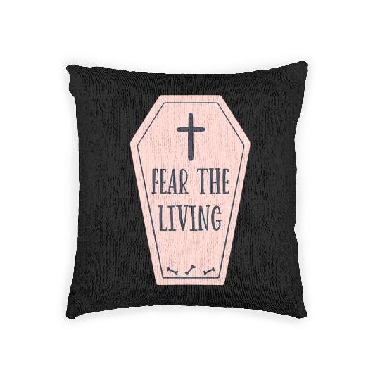 Funny Funeral Home Owner Mortuary Science Morticia Woven Pillows