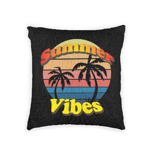 Summer Vibes Woven Pillows