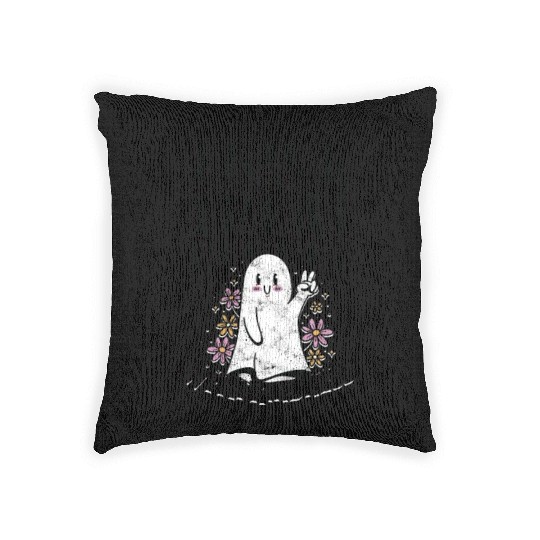 Trick or treat people with kindness - trick or Woven Pillows