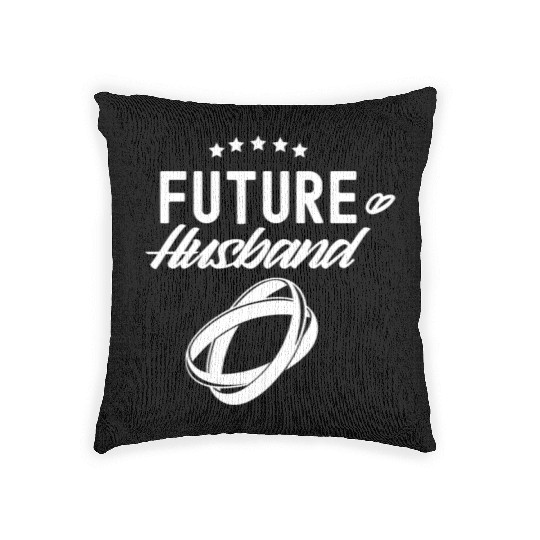 Future Husband Bride Bachelorette Party Wedding Woven Pillows