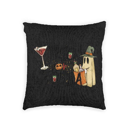 Trick Or Tequila Woven Pillows
