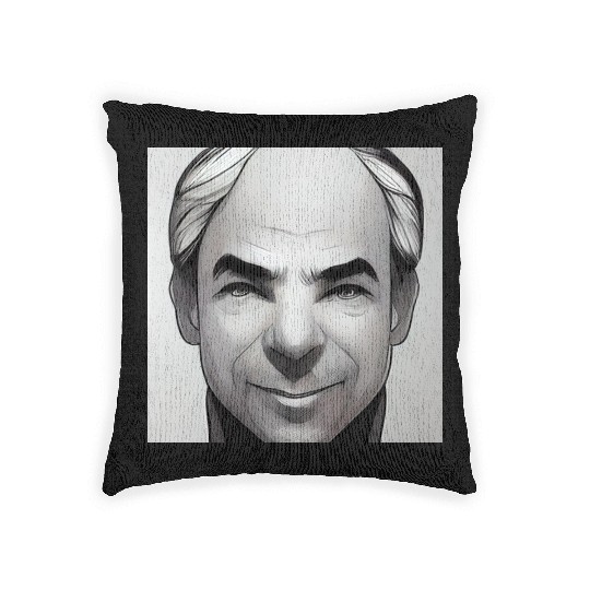 Larry Page comics Woven Pillows