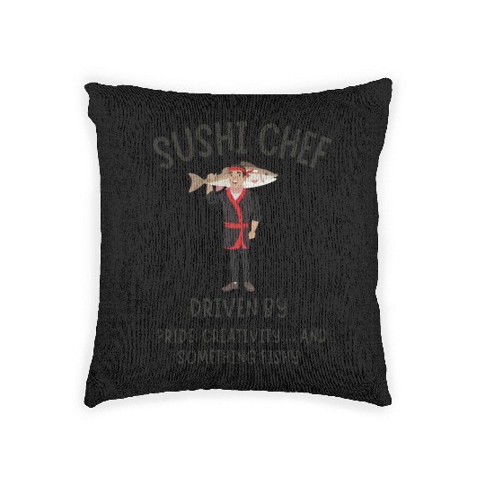 SUSHI CHEF 28 Woven Pillows