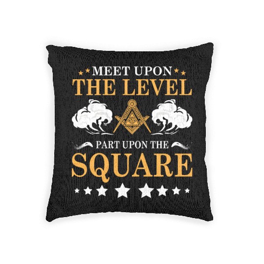 Conspiracy Theories Conspiracy Theorist Freemason Woven Pillows