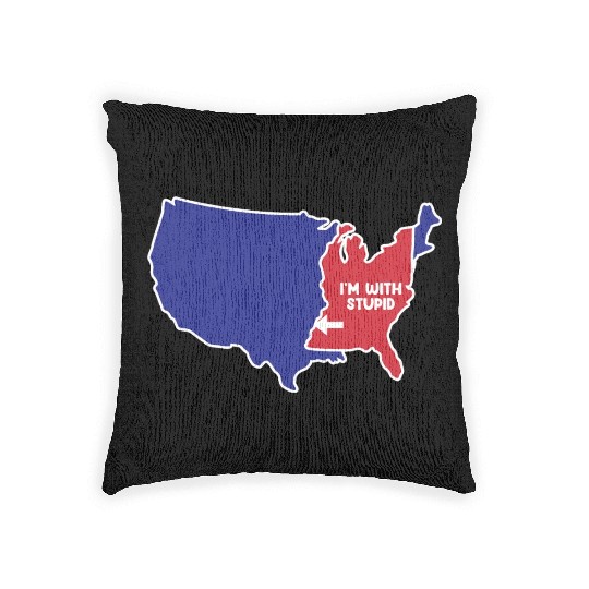 Mississippi Design for patriotic Mississippians Woven Pillows