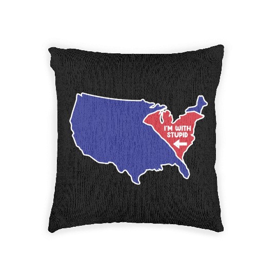 South Carolina for patriotic South Carolinians Woven Pillows