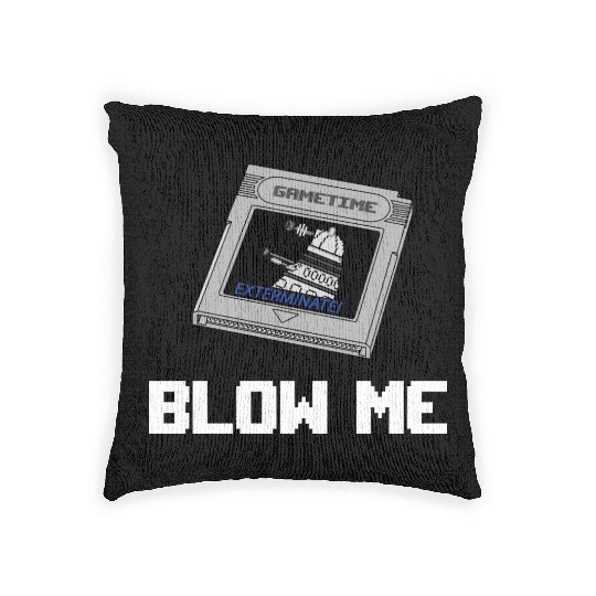 BLOW ME Woven Pillows