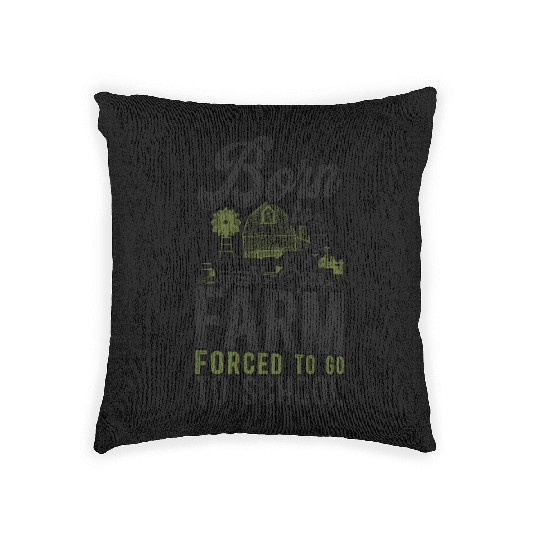 Farming Farmer Tractor Vintage Woven Pillows