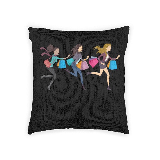 Black Friday Squad Woven Pillows