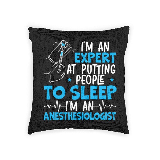 Anesthesiologist Doctor Medicine Anesthesia Woven Pillows