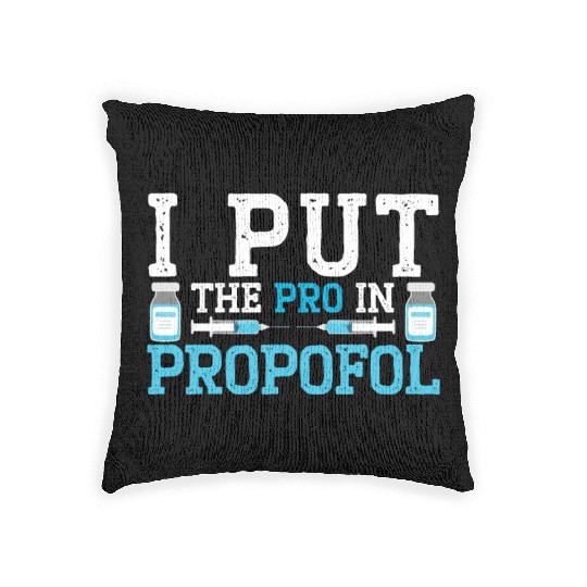 Anesthesiologist Doctor Medicine Anesthesia Woven Pillows