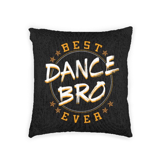 Bro Dancing Dance Teacher Choreographer Instructor Woven Pillows