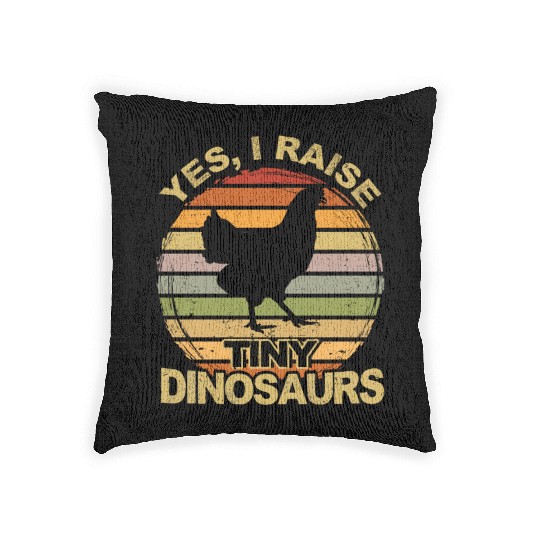 Chickens Rooster Chicken Farmer Hen Poultry Cock Woven Pillows