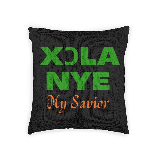 XORLA NYE OR MY SAVIOR Woven Pillows