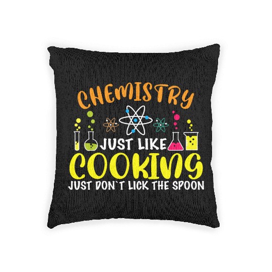 Chemistry Cooking Woven Pillows