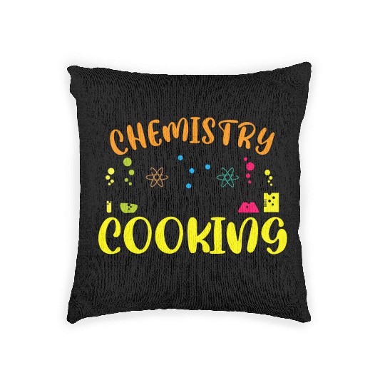 Chemistry Cooking Woven Pillows